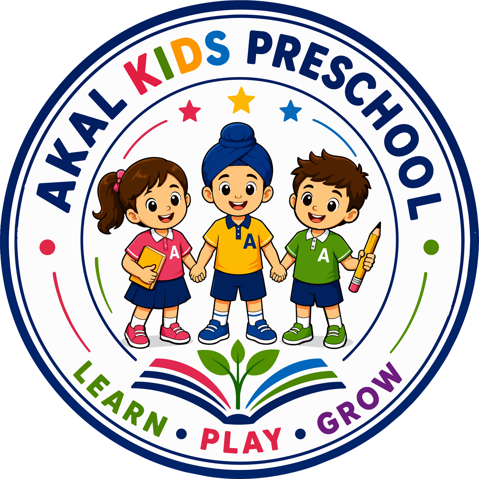 Akal Kids Preschool Logo